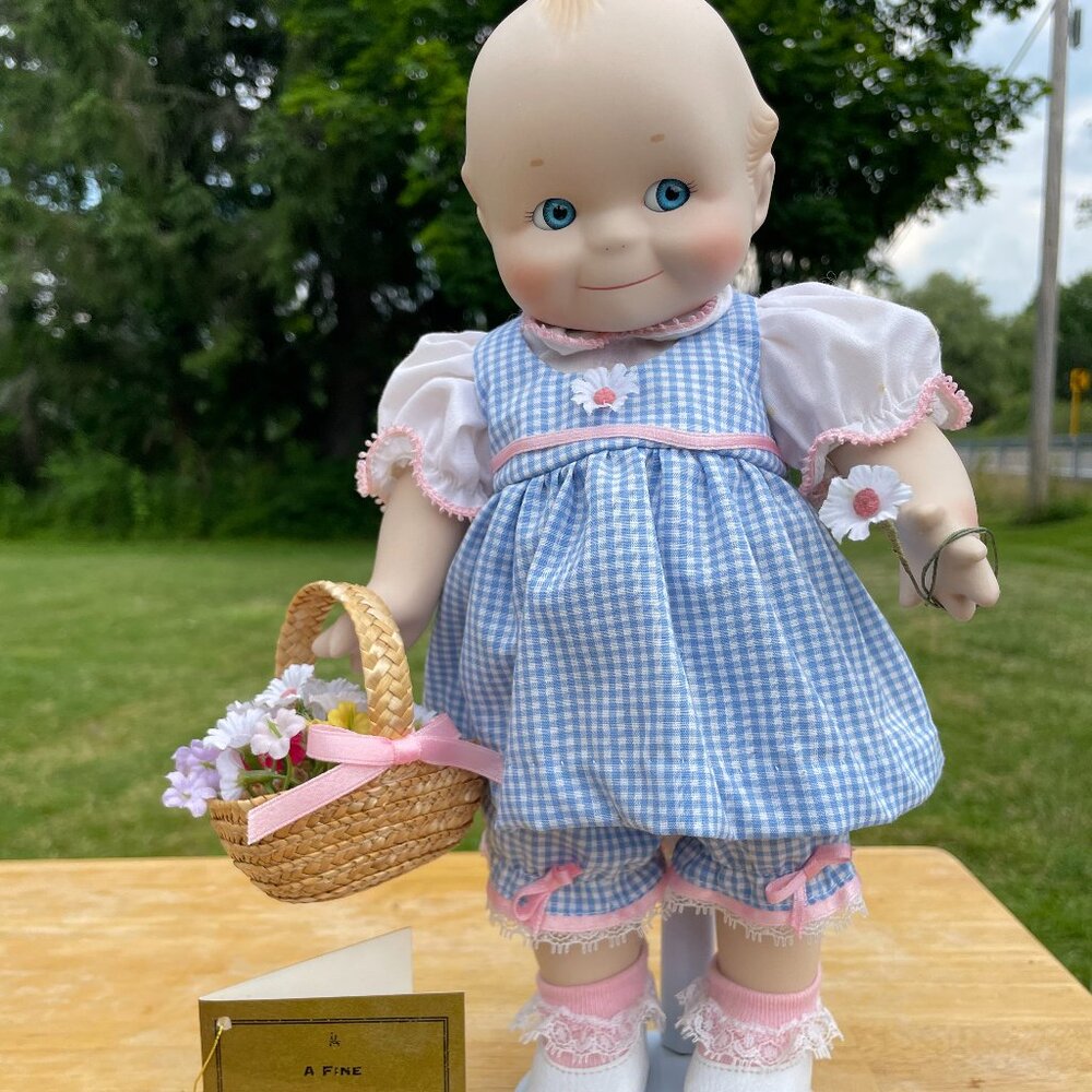 1997 Vintage "Basket of Love" Kewpie Doll